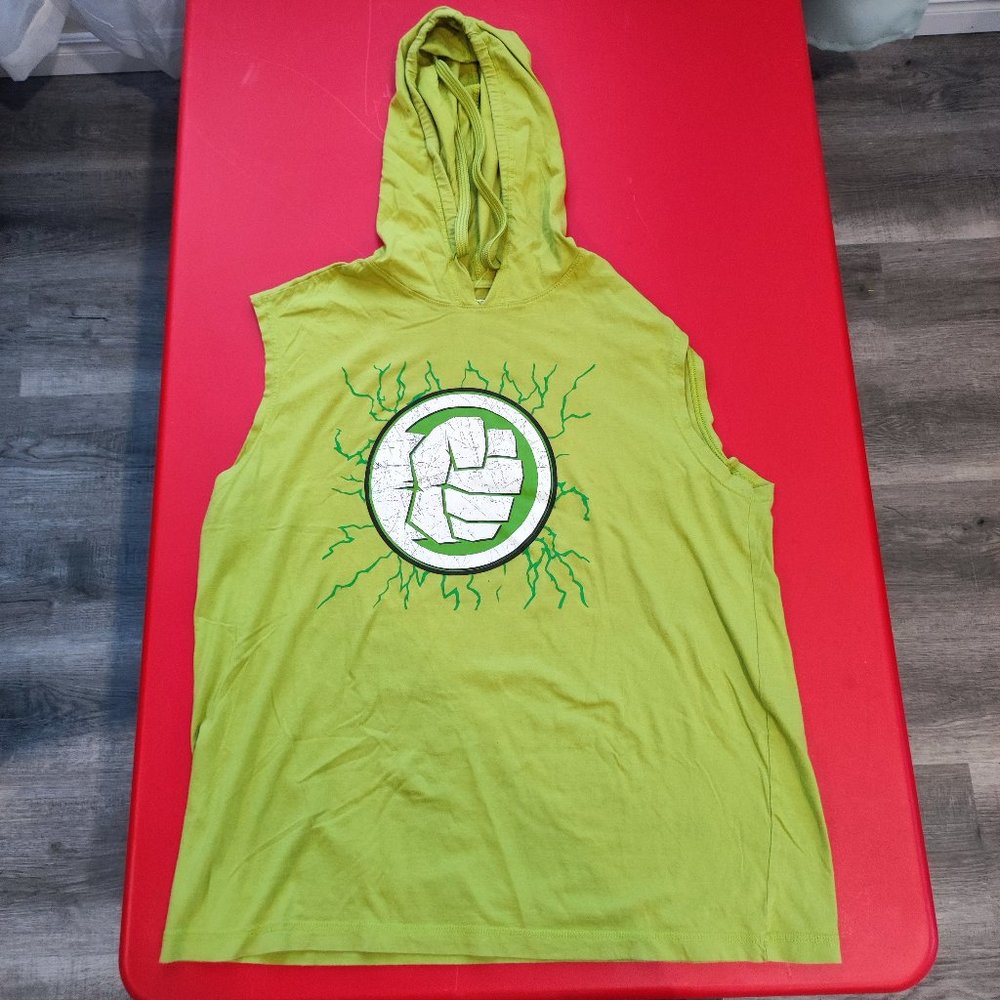 Hulk Marvel Avengers Training hoodie without sleeve / tank top size L